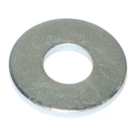 Midwest Fastener Flat Washer, For Screw Size 5/16" , Steel Zinc Plated Finish, 390 PK 03837